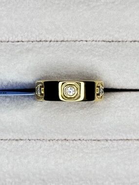 N070 | Natural Diamond Gold Cigar Band